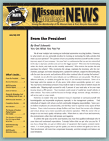 June / July 2013 Newsletter